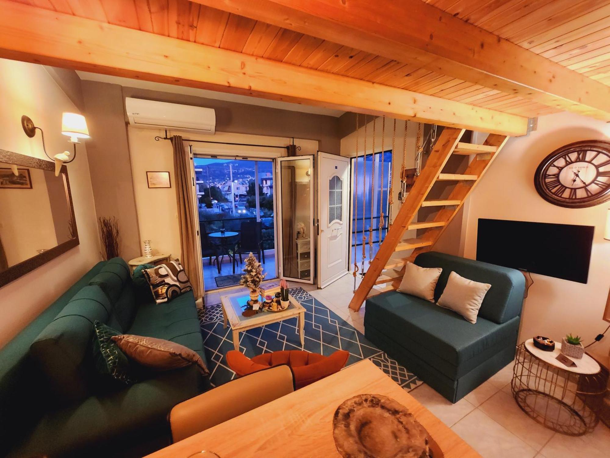 Luxury Loft Apartment Sofia Pátra Eksteriør bilde